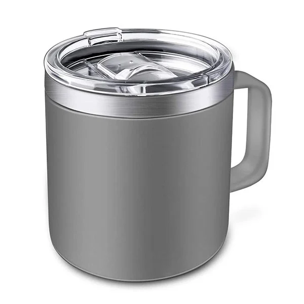 Bicchiere con isolamento sottovuoto da 450 ml con manico