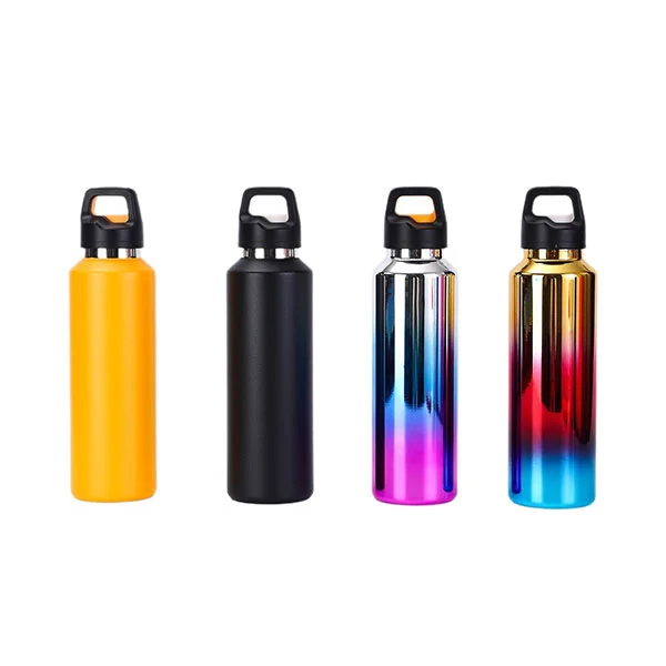 Boccetta aperta con un solo pulsante