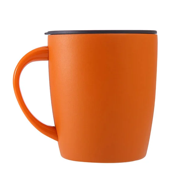 Tazza di caffè in acciaio inossidabile con coperchio